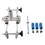 JIG1 Kit de mortaiser pour serrure de porte 18 mm, 22 mm, 25 mm, kit d'entretien pour le travail du bois, outil de gabarit à mor