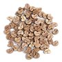 TSKDKIT 500pcs Coeur en bois petit decoration mariage champetre