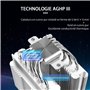 Thermalright Peerless Assassin 120 SE ARGB Refroidisseur d'air CPU, 6 caloducs refroidisseur de CPU, double ventilateur TL-C12C-