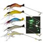 Senven Les appâts artificiels pour crevettes