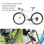 Huahao Vélo Dérailleur Arrière Garde Support 4 Pièces Vélo Dérailleur Arrière Garde Protecteur de Dérailleur Arrière de Vélo Dér