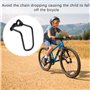 Huahao Vélo Dérailleur Arrière Garde Support 4 Pièces Vélo Dérailleur Arrière Garde Protecteur de Dérailleur Arrière de Vélo Dér