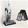 Queta Accessories pour Bissell Crosswave Roller Brosse Multi-faces et Filtre de Rechange Compatible pour Aspirateur Bissell Cros