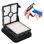 Queta Accessories pour Bissell Crosswave Roller Brosse Multi-faces et Filtre de Rechange Compatible pour Aspirateur Bissell Cros