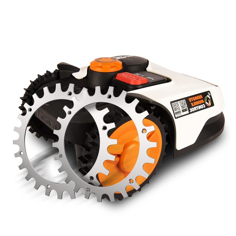 Image secondaire de 2 x Crampons en Acier Inoxydable de qualité supérieure pour modèle Worx S/M,2X Pointes à vis en Acier Inoxydable Améliorateur de