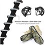 1 paire de crampons antidérapants universels pour chaussures à neige, dispositif de traction pour randonnée, marche, jogging (co