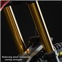 Reixuier Garde-Boue De Vélo, 2 Pcs Garde Boue Avant ou Arrière Compatible, Ensemble d'ailes pour Vélo de Montagne,Garde Boue Ant