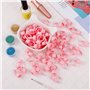 PIQIUQIU Lot de 100 bagues de tatouage professionnelles - Support de pigment - Support pour encre de tatouage - Pour tatouage mi