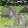 Dr.Fish Tente de Camping pour Pêche Carpe - Légère et Installation Rapide et Respirante – avec Sac fourre-Tout, Etanche à l'Humi