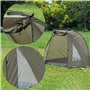 Dr.Fish Tente de Camping pour Pêche Carpe - Légère et Installation Rapide et Respirante – avec Sac fourre-Tout, Etanche à l'Humi