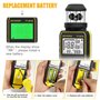 Anémomètre Numérique, INFURIDER YF-881M Digital Anemometre Cup Vitesse du Vent Mesure de la Vitesse/Température du Vent à L'aide