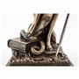 Statue de la Justice de 32 cm, couleur bronze.