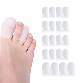 20 Pièces Protège Orteil en Gel