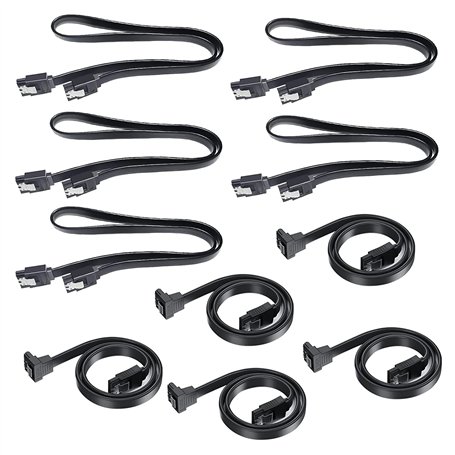 GZhaimai 10 PCS Sata III Data Cable