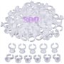 WZYTEU 300 pcs Bague Colle