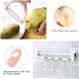 BITEFU 6 Pcs Eplucheur de Légumes Econome, Couteau Ceramiques Cuisine Enfant Eplucheur de Pomme