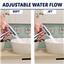 Tête de pulvérisateur de bidet avec crochet, kit de pulvérisateur de bidet en acier inoxydable, pulvérisateur de couches pour bé