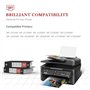 Toner Kindom 16 XL Compatible Cartouche d'encre Remplacement pour Epson 16XL pour Epson Workforce WF-2510 WF-2630 WF-2750 WF-276