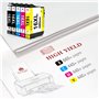Toner Kindom 16 XL Compatible Cartouche d'encre Remplacement pour Epson 16XL pour Epson Workforce WF-2510 WF-2630 WF-2750 WF-276