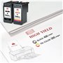 Toner Kingdom Compatible PG-545XL CL-546XL Remplacement pour Cartouches d'encre Canon 545 546 XL pour Canon Pixma TS3350 MG2950 