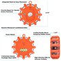 Tobfit Éclairage routier LED Gyrophare Balise De Signalisation lumineuse LED Lampe d'Avertissement Clignotant Eclairage d'urgenc