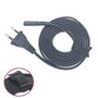 WICAREYO Cordon d'alimentation ca prise UE de 2 m Remplacement du cordon d'alimentation pour PS4 PS5 PS3 PS2 Xbox one S/X