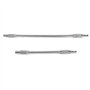 QWORK Rallonges Flexibles de Foret, Arbre Flexible pour Perceuse Visseus Tournevis, 1/4'' Tige Hexagonale, 200mm et 300mm (2 Piè