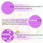 PUTOWUT Pop Bubble Fidget Sensory Jouets Sensoriels à Bulles Pincez sensorielle Jouet Silicone Anti-Stress Jouets de Soulagement