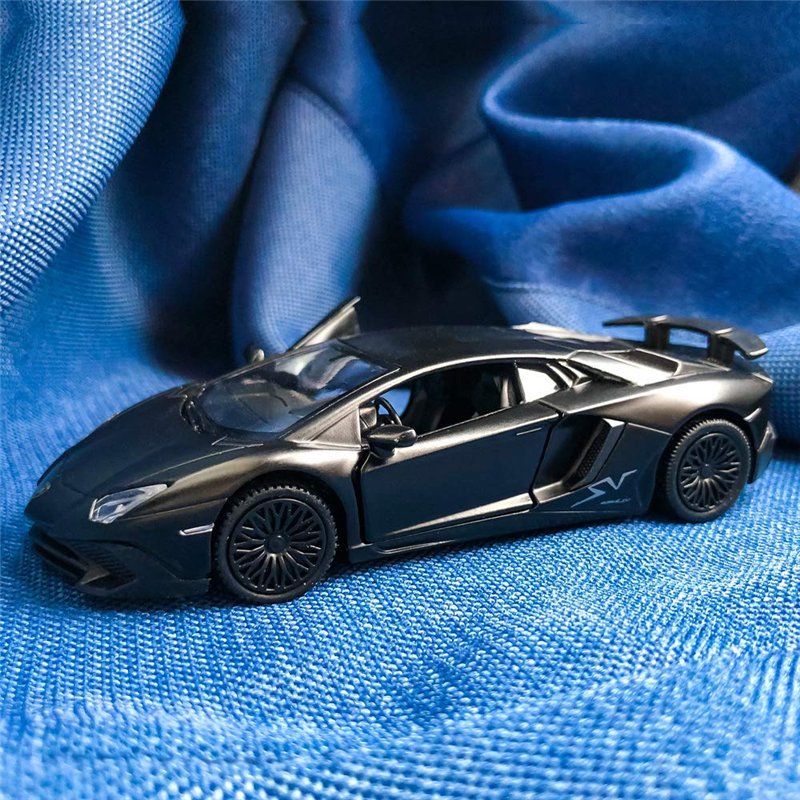 Image secondaire de TGRCM-CZ Lamborghini Aventador LP770-4 Échelle 1/36 Modèle de voiture de moulage en alliage de zinc pour enfants, véhicules à ti
