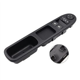 ZEALfix Bouton Leve Vitre pour 307 Commande Interrupteur Fenetre 96351622XT 6554.E4
