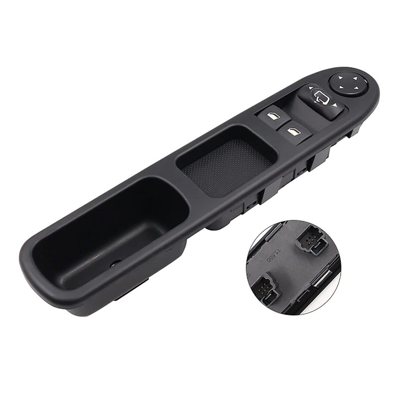 ZEALfix Bouton Leve Vitre pour 307 Commande Interrupteur Fenetre 96351622XT 6554.E4