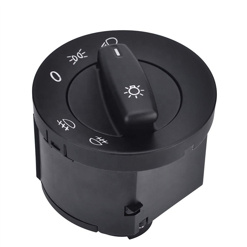 KASturbo 1T1941431C Commande de commutateur de phare, Interrupteur de phare antibrouillard pour Tou-ran Jetta Golf Passat 1K0941