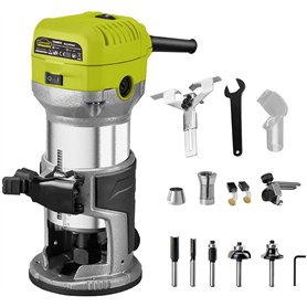DEWINNER à Bois Défonceuse affleureuse électrique 710W 13000-33000RPM