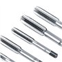 Coffret Tarauds et Filières 40 Pièces M3 - M12 Jeu de Tarauds Kit Tarauds à Goujure Filières de Filetage Extracteurs de Vis Kit 