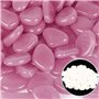 Mdurian 200Pcs Pierre Lumineuse Galet Lumineux Cailloux Brillants dans Le Noir pavés pour Maison Jardin passerelle Aquarium Pati