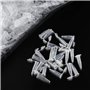 500 tubes à centrifuger, flacon de réaction, récipient à globules à double fermeture, microtubes en polypropylène, bouchons à gl