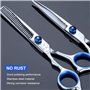 Ciseaux Coiffure Cheveux Professionnel Cisailles Barber sculpteurs Lot kit Famille Coupe de cheveux outil de Barber salon et usa