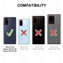 Étui Transparent Housse en Silicone Intégral 360 Degrés Protection Anti-Scratch Anti Choc F