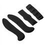 #N/A 27 pièces Universel Casque Remplacement Mousse Rembourrage Kit Vélo Casque Doublure Protection, Absorbant la Transpiration,