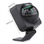 pour Boussole de Voiture EBTOOLS Compas de Voiture Auto-adhésif, Ajustable au Tableau de Bord Support de Boussole Navigation Dir
