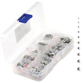 Lot de 570 Billes de Précision en Acier Inoxydable 304