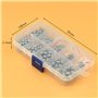 Lot de 570 Billes de Précision en Acier Inoxydable 304,Sphères pour Roulements en Acier Inoxydable,Boules de Précision de 2-7 mm