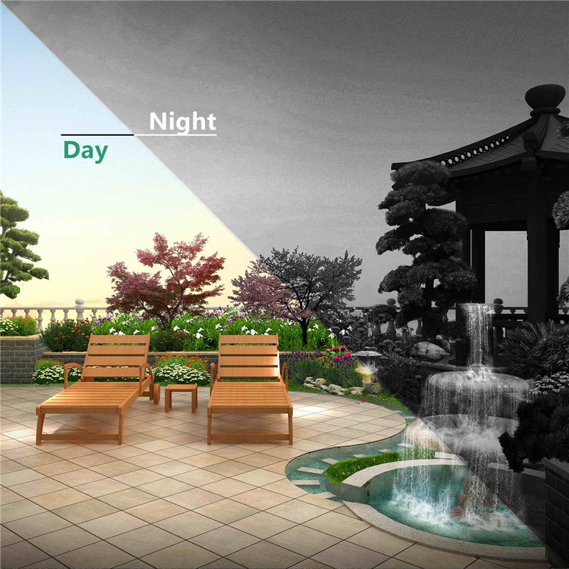 Image secondaire de WiTi Caméra IP PoE 5MP, caméra de Surveillance avec Microphone Audio, Objectif Grand Angle 2.8 mm, détection de Mouvement,métal 