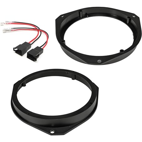 Sound-way Kit Adaptateurs Montage Enceintes Haut-parleurs Compatible avec Fiat