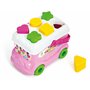 Clementoni - Le Bus des Formes -Minnie - Jouet Disney - Jeu Sensoriel pour Enfant - Développe la Motricité et Le Sens de l'Obser
