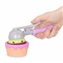 Battat - Play Circle - Jouet alimentaire - Sweet Treats Ice Cream Parlour - 21 pièces - Set de glaces - Accessoires de cuisine p