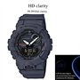 Youniker Lot de 3 films protecteurs d'écran en verre trempé pour montre Casio GBD800 G Shock GBA800 - Anti-rayures