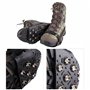 OFKPO 1 Paire Crampon Antidérapent, Crampons pour Chaussures, Crampons de Traction pour la Glace et la Neige