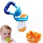 Gearmax Bébé Tetine Grignoteuse Anneau d'alimentation Bébé en Silicone Alimentaire avec Poignée