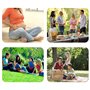 8 pcs Rallonges de taille élastiques pour pantalon - Pour homme et femme Bouton retractable jeans,Bleu bouton de jean amovible 3